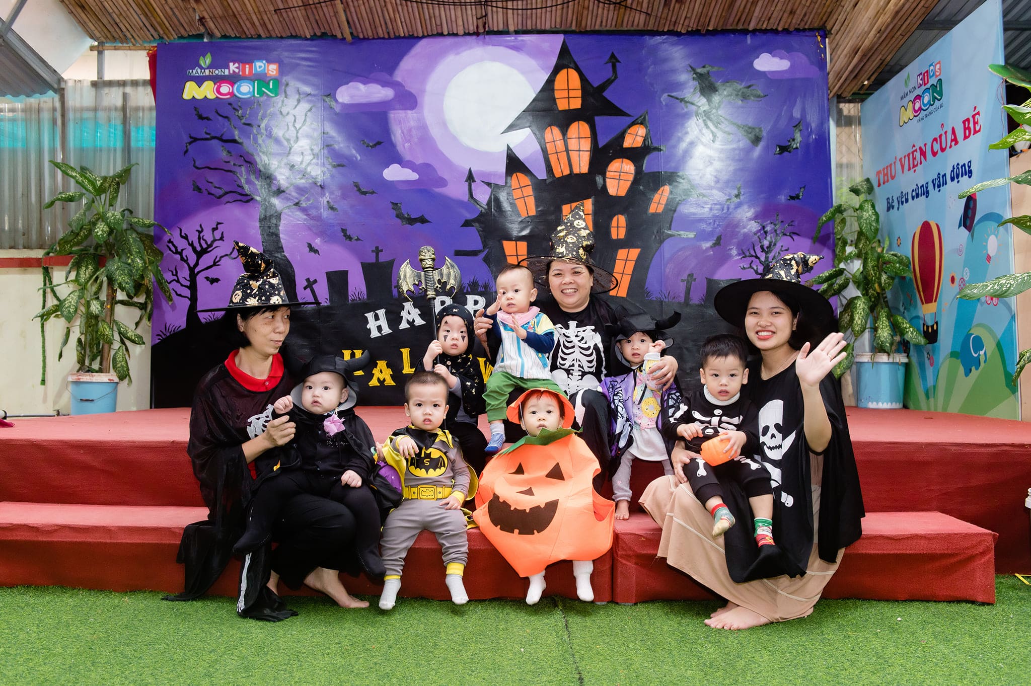 Lễ Hội Halloween Tại Trường Mầm Non Kid's Moon - Mầm Non Kid's Moon
