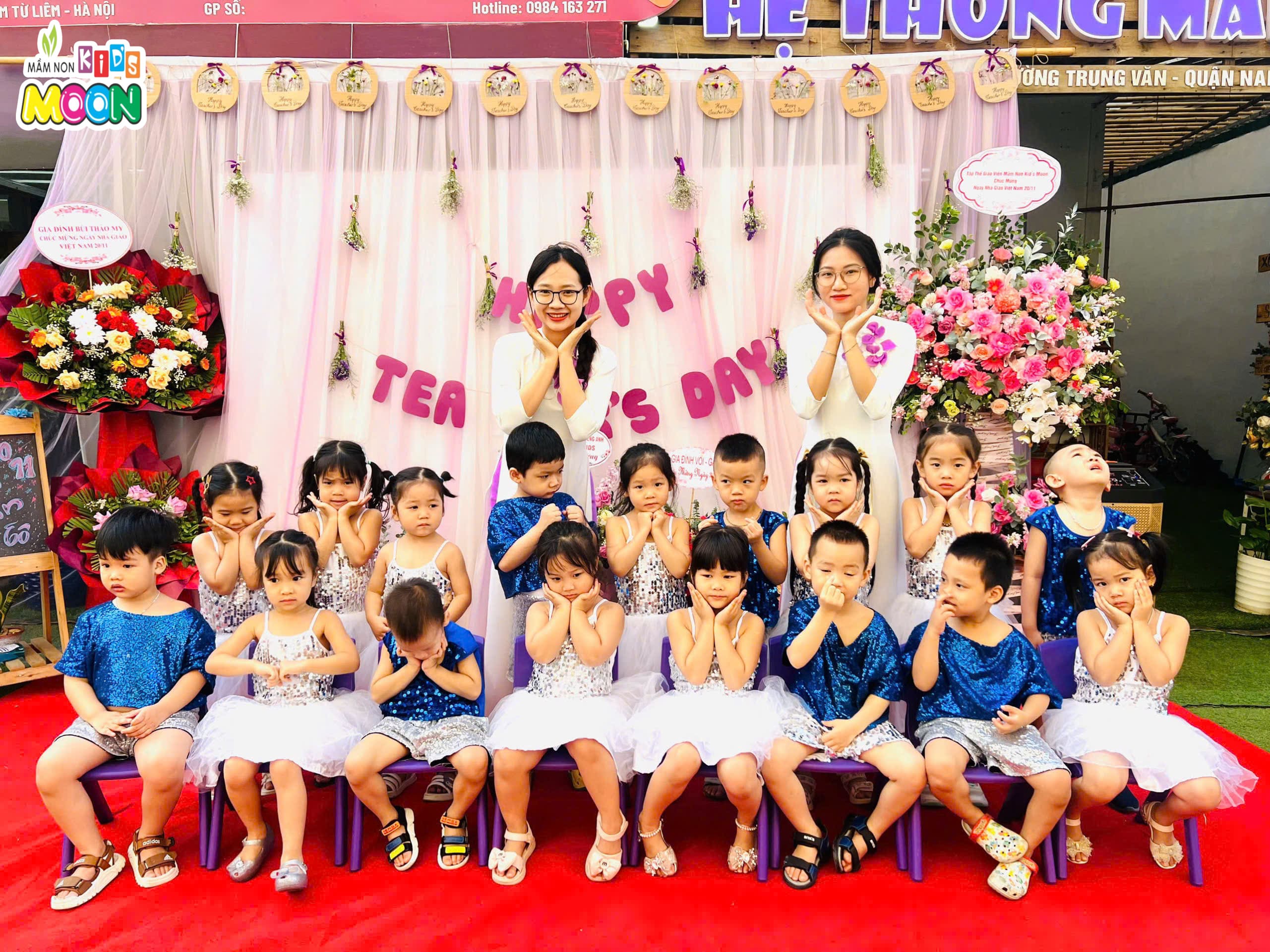 TRI ÂN NGÀY NHÀ GIÁO VIỆT NAM 20/11 - Mầm Non Kid's Moon