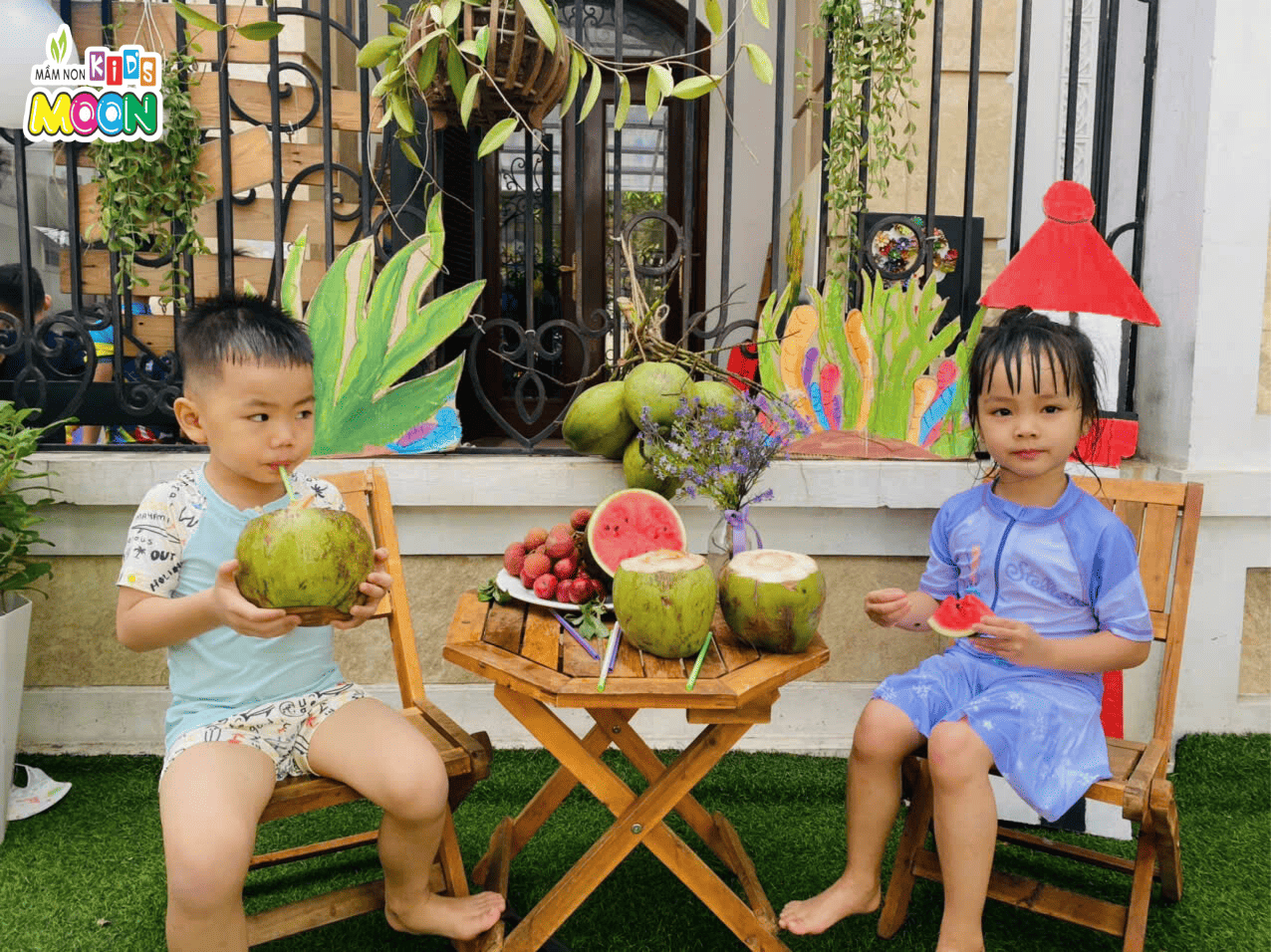 LỄ HỘI NƯỚC 2025 – NGẬP TRÀN TIẾNG CƯỜI CỦA CÁC BÉ - Mầm Non Kid's Moon