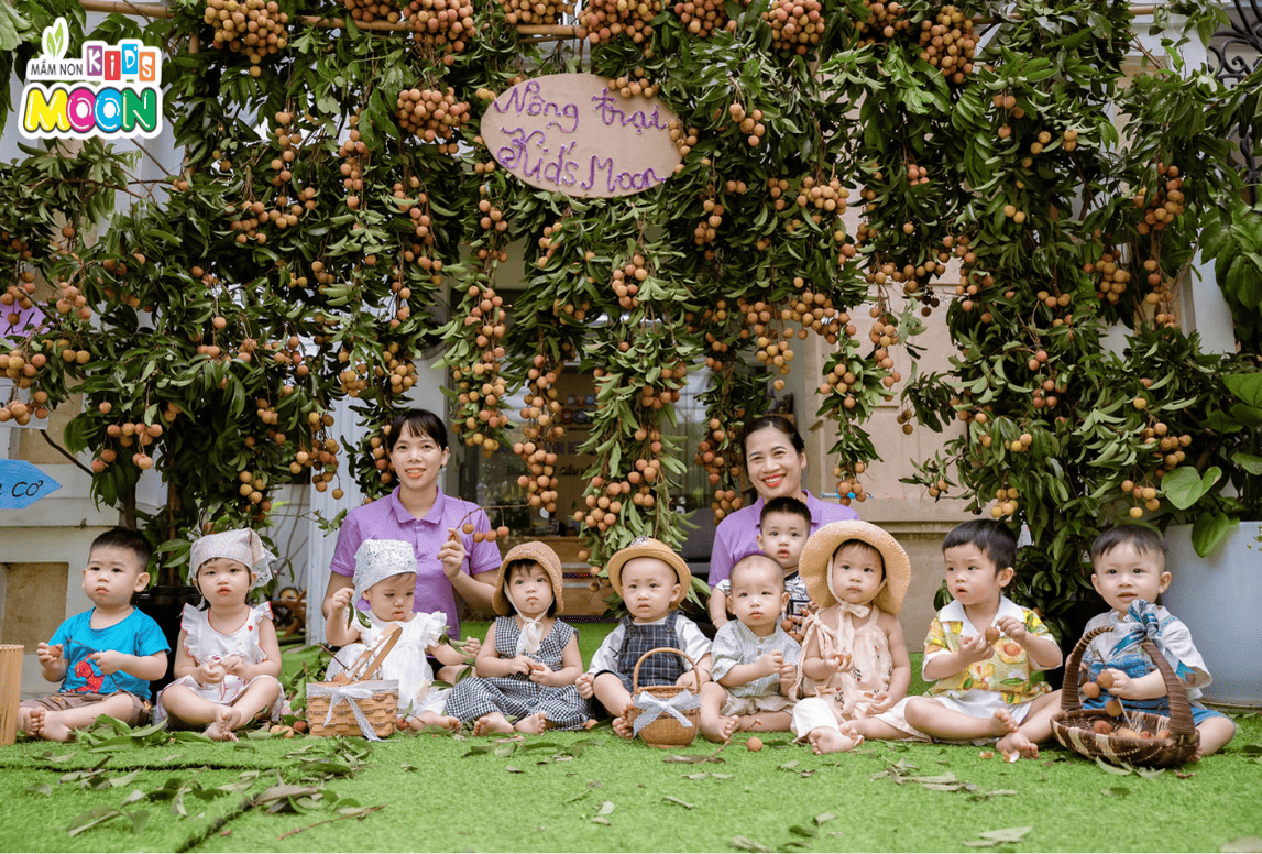 VƯỜN VẢI NHỚ THƯƠNG – MÙA HÈ CỦA NHỮNG KHOẢNH KHẮC NGỌT NGÀO - Mầm Non Kid's Moon