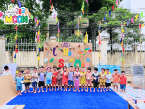 MÙA HÈ RỰC RỠ – “CHÁY HẾT MÌNH” CÙNG LỄ HỘI SẮC MÀU TẠI KID’S MOON - Mầm Non Kid's Moon