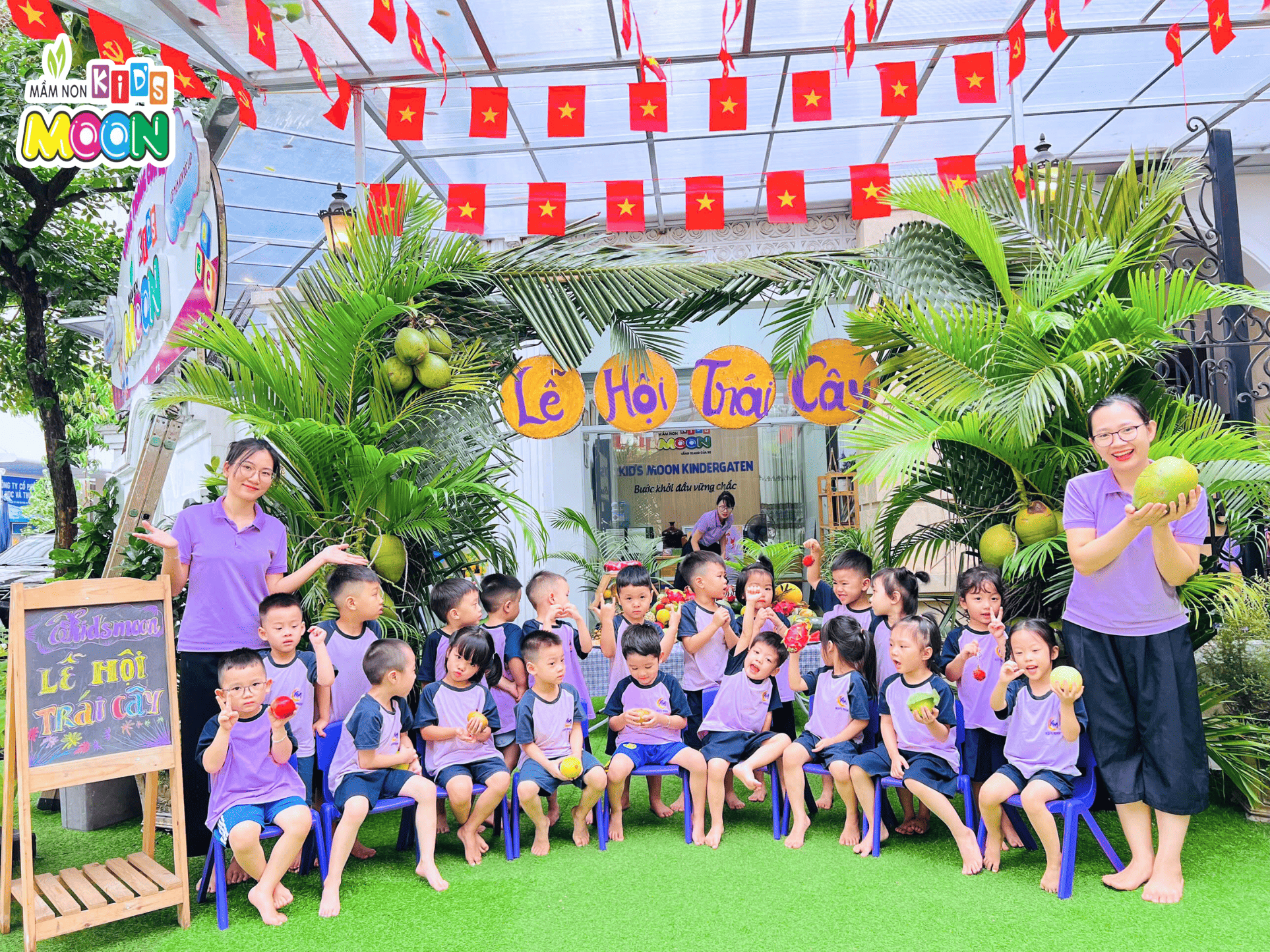 LỄ HỘI TRÁI CÂY 2025 – TRƯỜNG MẦM NON KID'S MOON - Mầm Non Kid's Moon