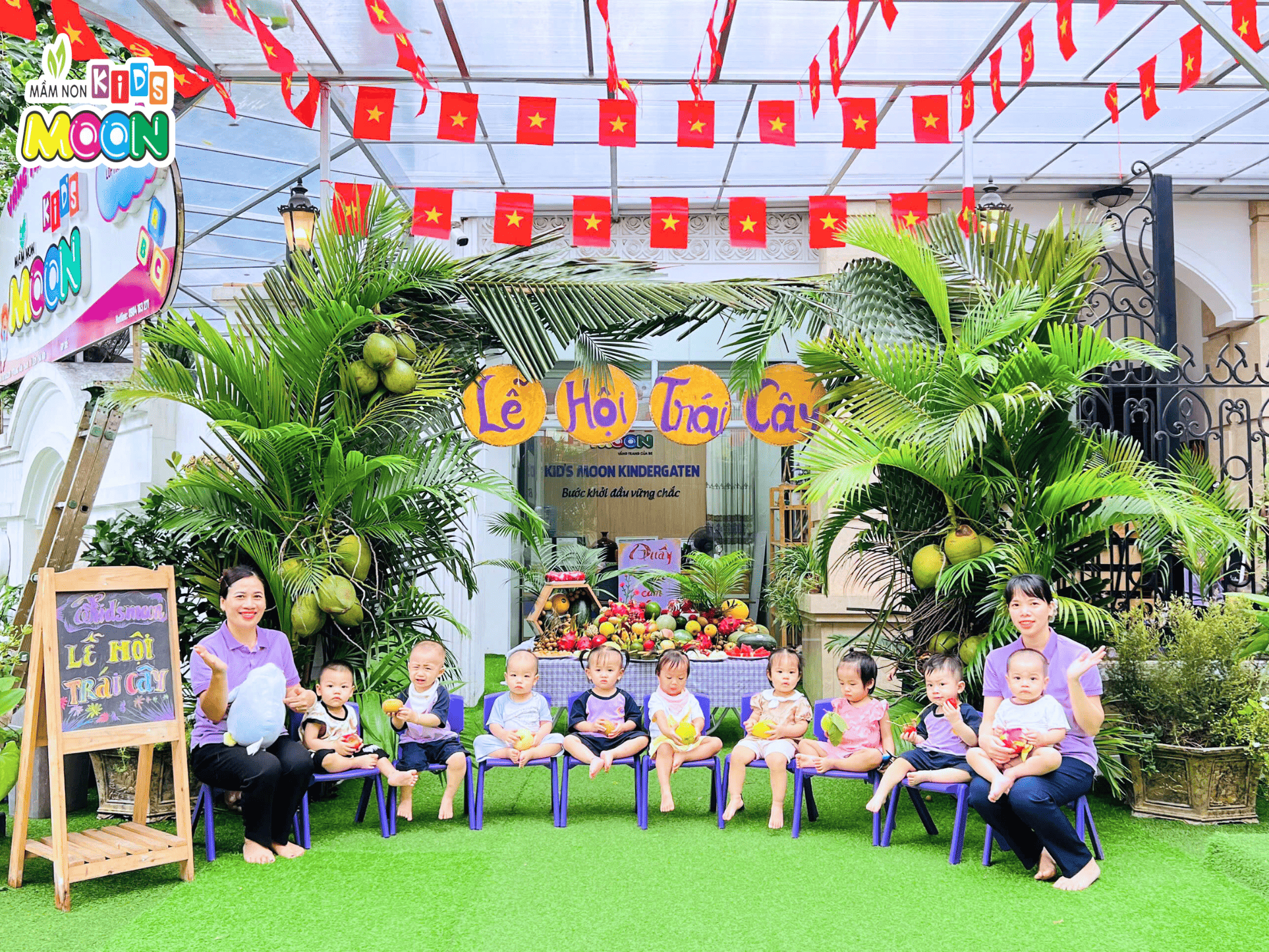 LỄ HỘI TRÁI CÂY 2025 – TRƯỜNG MẦM NON KID'S MOON - Mầm Non Kid's Moon