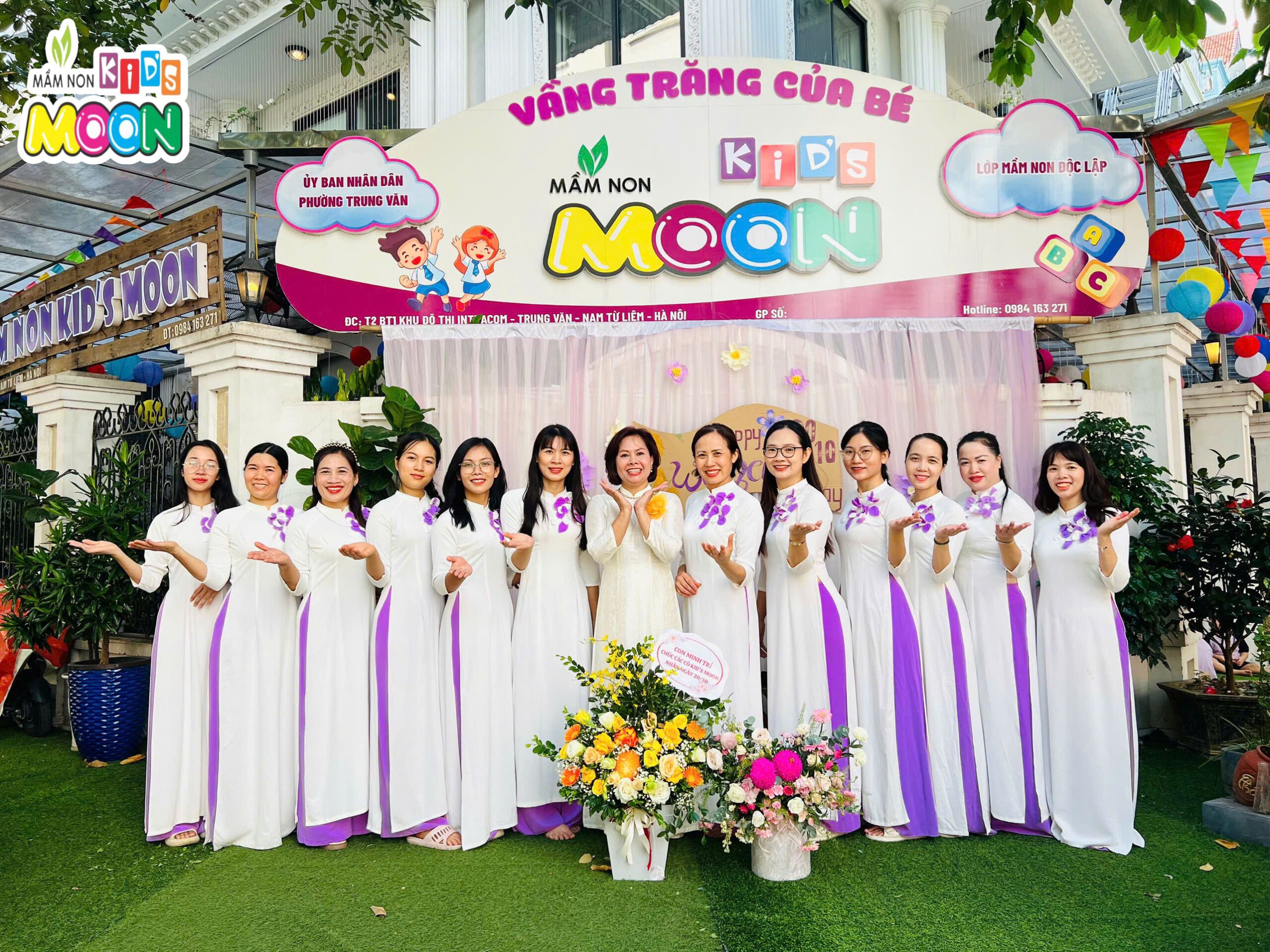 HOẠT ĐỘNG TRI ÂN 20/10 – YÊU THƯƠNG GỬI TẶNG BÀ VÀ MẸ HOẠT ĐỘNG TRI ÂN 20/10 – YÊU THƯƠNG GỬI TẶNG BÀ VÀ MẸ - Mầm Non Kid's Moon