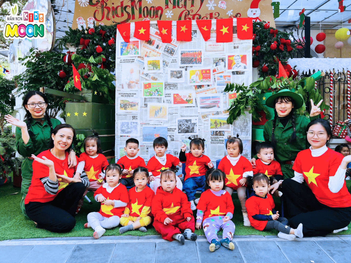 HOẠT ĐỘNG TRẢI NGHIỆM: BỮA CƠM HÀNH QUÂN HOẠT ĐỘNG TRẢI NGHIỆM: BỮA CƠM HÀNH QUÂN - Mầm Non Kid's Moon