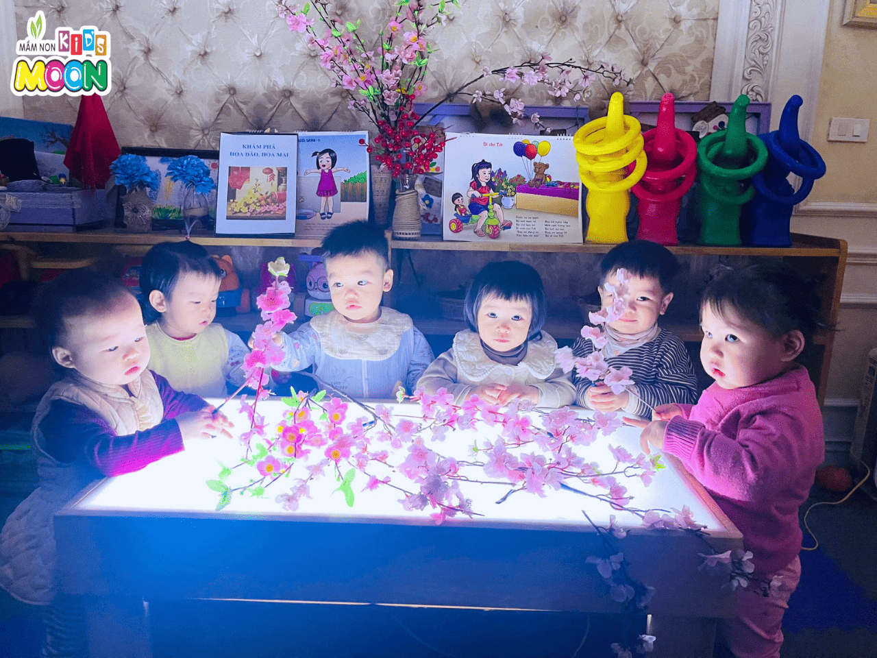 BÉ VUI ĐÓN TẾT – CÙNG NHAU KHÁM PHÁ HOA ĐÀO BÉ VUI ĐÓN TẾT – CÙNG NHAU KHÁM PHÁ HOA ĐÀO - Mầm Non Kid's Moon