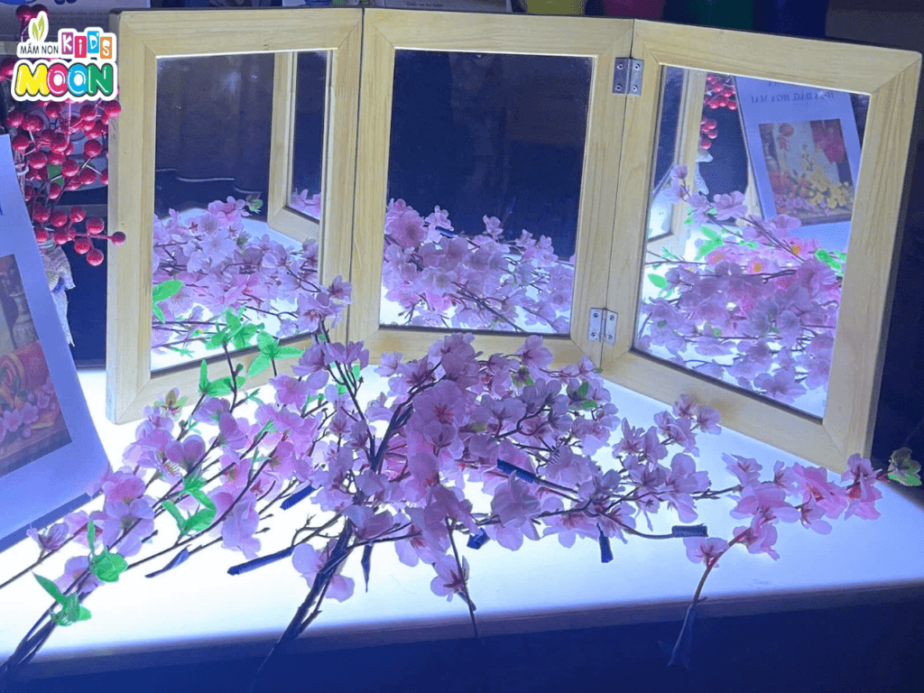 BÉ VUI ĐÓN TẾT – CÙNG NHAU KHÁM PHÁ HOA ĐÀO BÉ VUI ĐÓN TẾT – CÙNG NHAU KHÁM PHÁ HOA ĐÀO - Mầm Non Kid's Moon