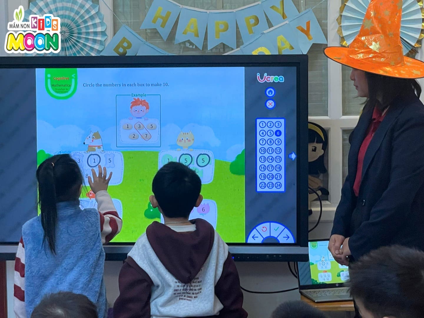 LÀM QUEN VỚI TIẾT HỌC TOÁN TƯ DUY – CMS GENIUS MATH LÀM QUEN VỚI TIẾT HỌC TOÁN TƯ DUY – CMS GENIUS MATH - Mầm Non Kid's Moon