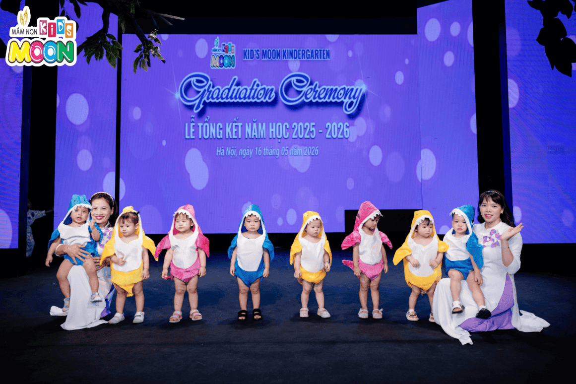 LỄ TỔNG KẾT NĂM HỌC 2025 – 2026 CỦA KID'S MOON - KHÉP LẠI MỘT HÀNH TRÌNH ĐẸP LỄ TỔNG KẾT NĂM HỌC 2025 – 2026 CỦA KID'S MOON - KHÉP LẠI MỘT HÀNH TRÌNH ĐẸP - Mầm Non Kid's Moon