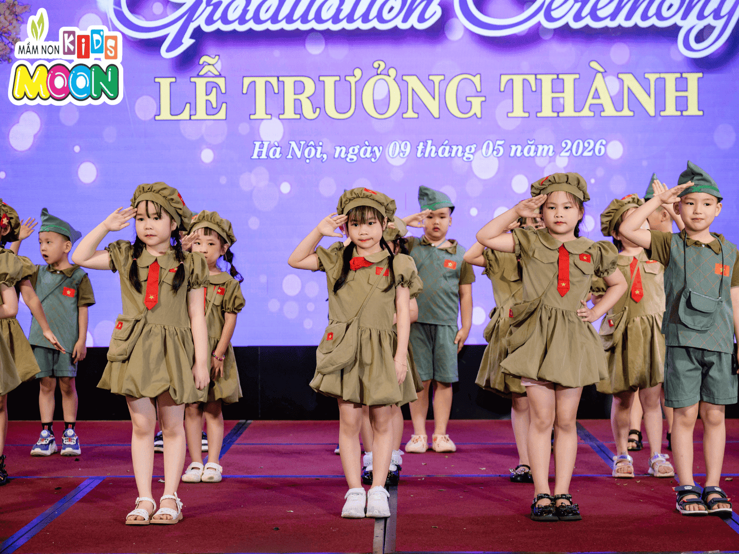 LỄ TRƯỞNG THÀNH CỦA CÁC BẠN NHỎ RED MOON – KHOẢNH KHẮC KHÉP LẠI MỘT HÀNH TRÌNH ĐẸP TẠI MẦM NON KID'S MOON LỄ TRƯỞNG THÀNH CỦA CÁC BẠN NHỎ RED MOON – KHOẢNH KHẮC KHÉP LẠI MỘT HÀNH TRÌNH ĐẸP TẠI MẦM NON KID'S MOON - Mầm Non Kid's Moon