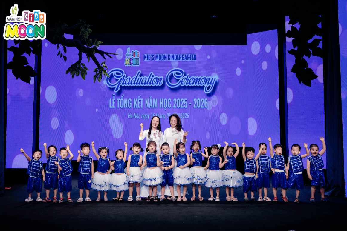 LỄ TỔNG KẾT NĂM HỌC 2025 – 2026 CỦA KID'S MOON - KHÉP LẠI MỘT HÀNH TRÌNH ĐẸP LỄ TỔNG KẾT NĂM HỌC 2025 – 2026 CỦA KID'S MOON - KHÉP LẠI MỘT HÀNH TRÌNH ĐẸP - Mầm Non Kid's Moon
