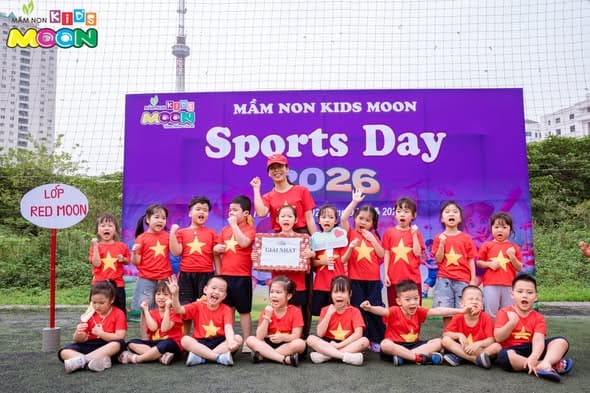 SÔI ĐỘNG NGÀY HỘI THỂ THAO CỦA CÁC BẠN NHỎ MẦM NON KID’S MOON SÔI ĐỘNG NGÀY HỘI THỂ THAO CỦA CÁC BẠN NHỎ MẦM NON KID’S MOON - Mầm Non Kid's Moon