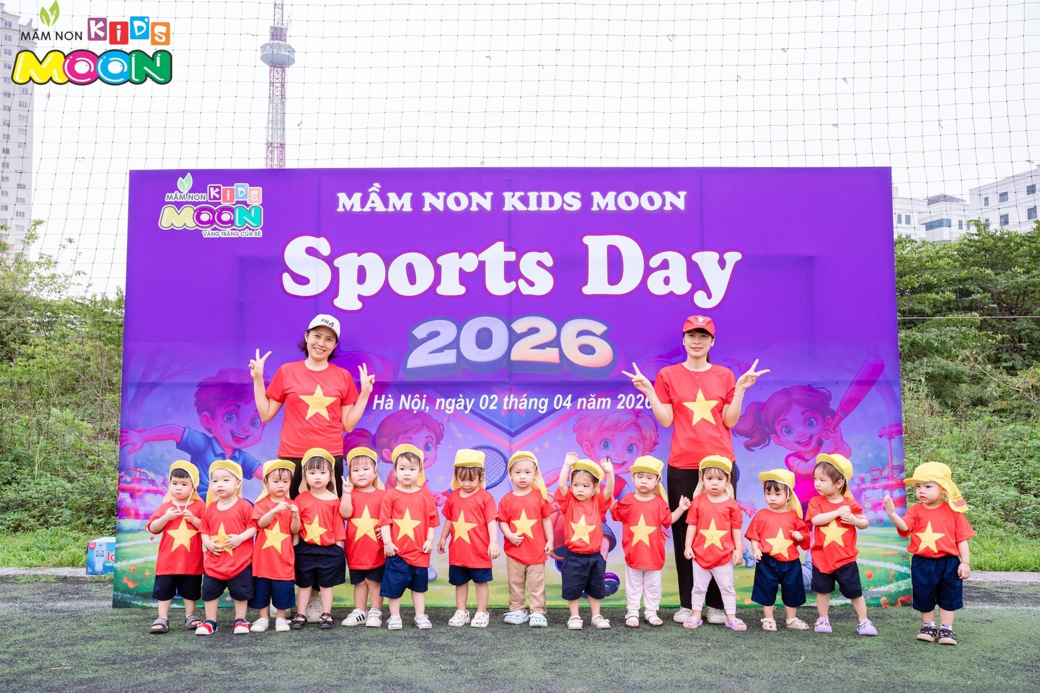 SÔI ĐỘNG NGÀY HỘI THỂ THAO CỦA CÁC BẠN NHỎ MẦM NON KID’S MOON SÔI ĐỘNG NGÀY HỘI THỂ THAO CỦA CÁC BẠN NHỎ MẦM NON KID’S MOON - Mầm Non Kid's Moon