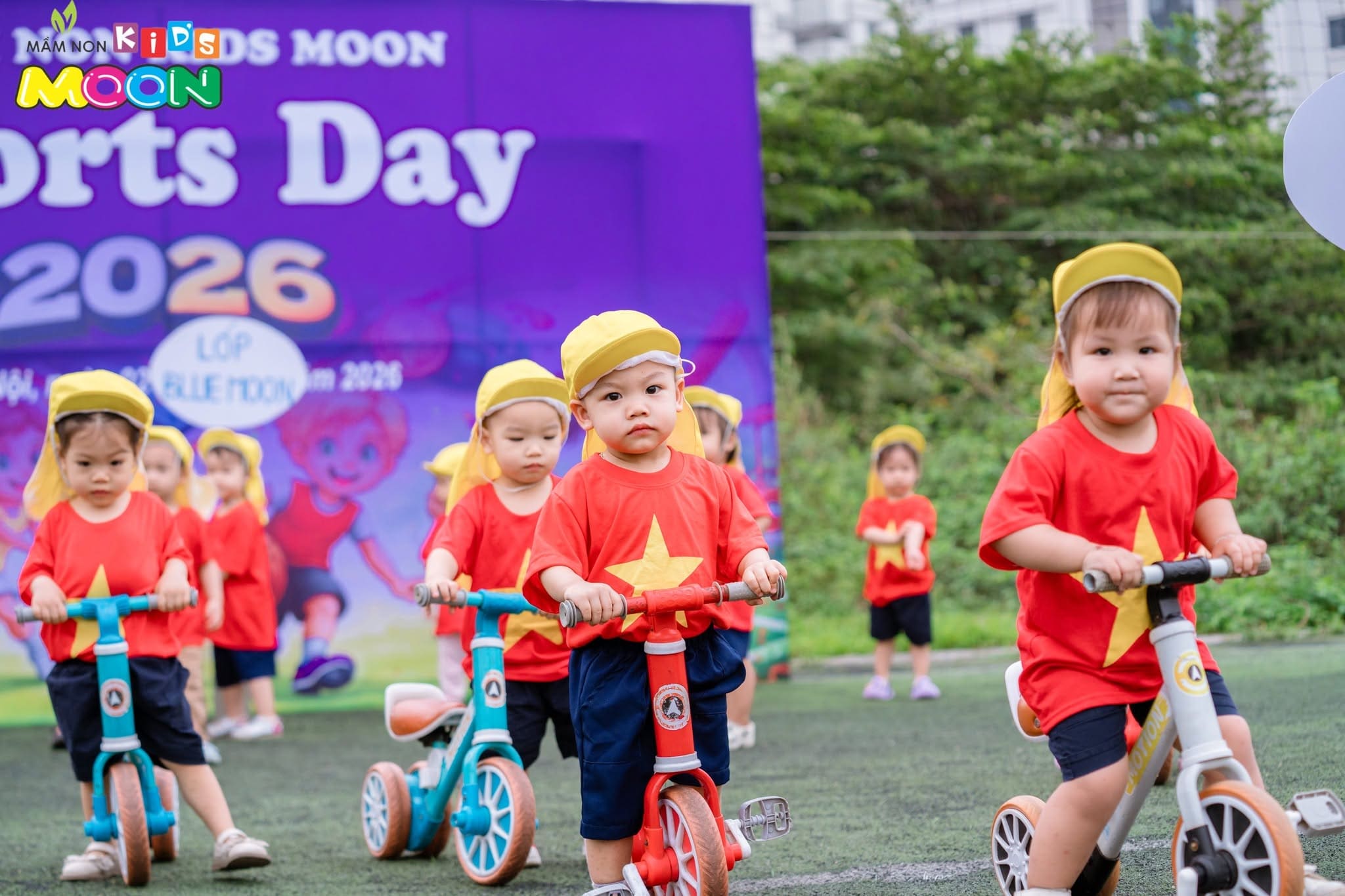 SÔI ĐỘNG NGÀY HỘI THỂ THAO CỦA CÁC BẠN NHỎ MẦM NON KID’S MOON SÔI ĐỘNG NGÀY HỘI THỂ THAO CỦA CÁC BẠN NHỎ MẦM NON KID’S MOON - Mầm Non Kid's Moon