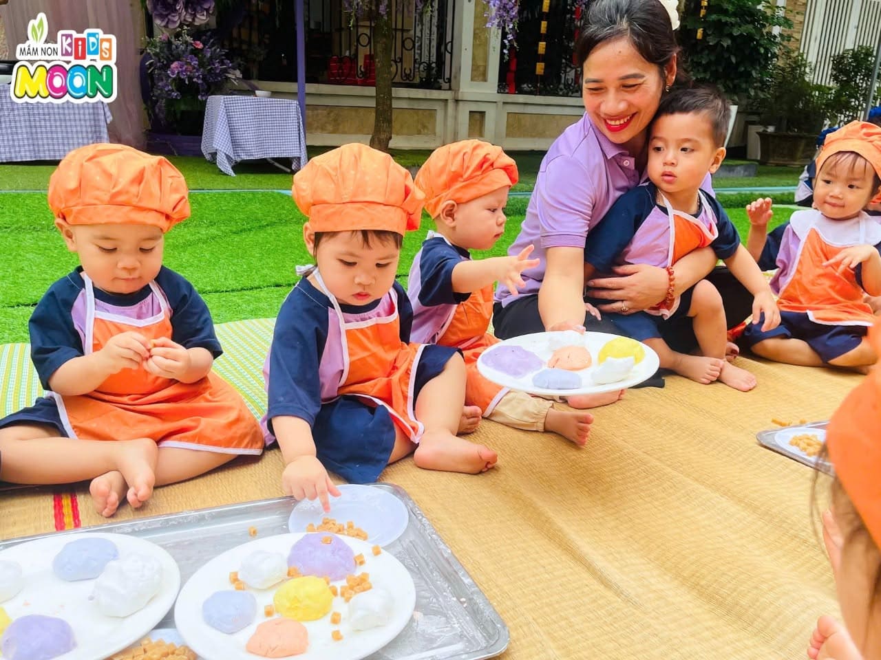 TẾT HÀN THỰC - BÉ LÀM BÁNH TRÔI, BÁNH CHAY TẾT HÀN THỰC - BÉ LÀM BÁNH TRÔI, BÁNH CHAY - Mầm Non Kid's Moon