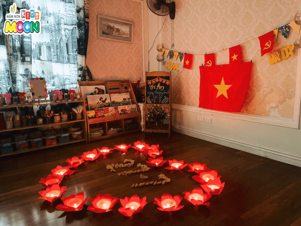 TRI ÂN NGÀY THƯƠNG BINH - LIỆT SỸ 27/07 TRI ÂN NGÀY THƯƠNG BINH - LIỆT SỸ 27/07 - Mầm Non Kid's Moon