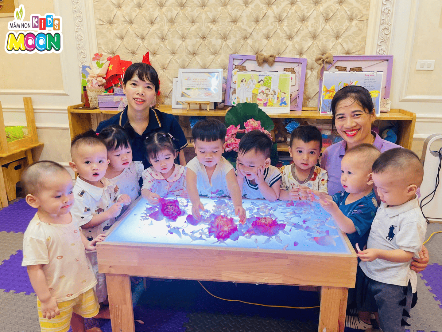 KHÁM PHÁ HOA SEN KHÁM PHÁ HOA SEN - Mầm Non Kid's Moon
