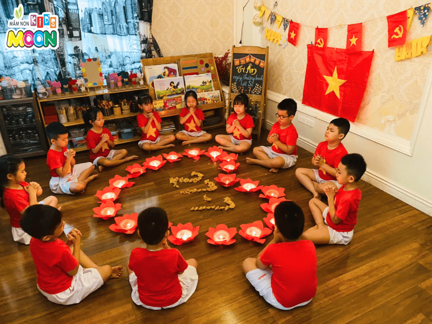 TRI ÂN NGÀY THƯƠNG BINH - LIỆT SỸ 27/07 TRI ÂN NGÀY THƯƠNG BINH - LIỆT SỸ 27/07 - Mầm Non Kid's Moon