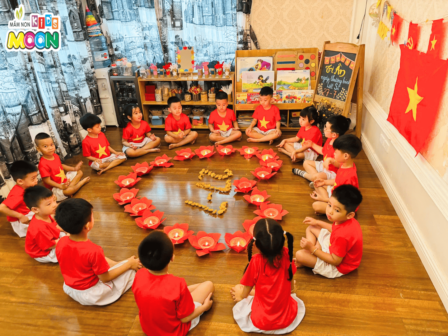TRI ÂN NGÀY THƯƠNG BINH - LIỆT SỸ 27/07 TRI ÂN NGÀY THƯƠNG BINH - LIỆT SỸ 27/07 - Mầm Non Kid's Moon